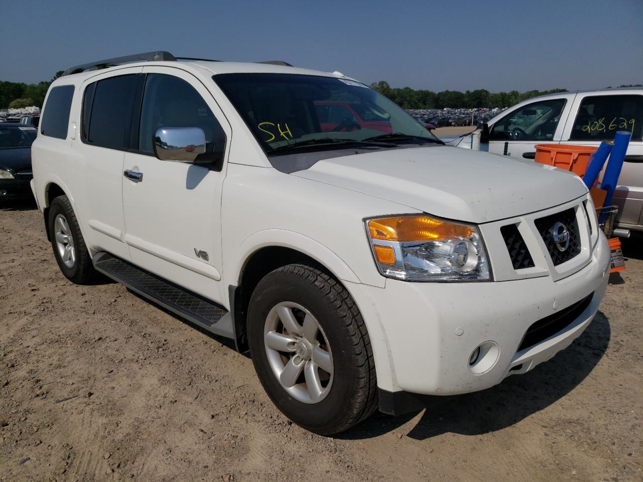 NISSAN ARMADA SE 2008 with VIN 5N1BA08D18N605670 - Photo from auction