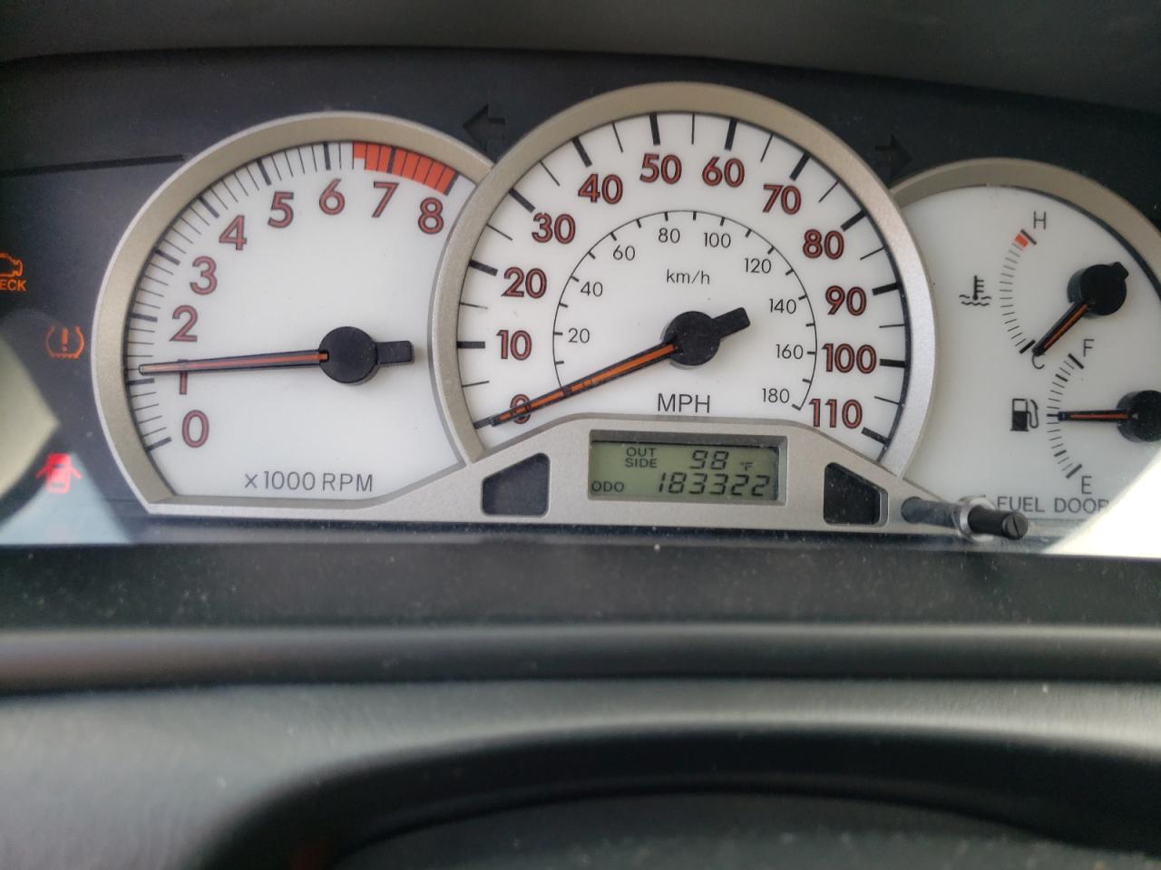 صورة رقم 8 من المزاد - 2008 TOYOTA COROLLA CE مع VIN 2T1BR32E88C930805