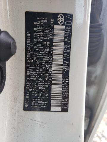Photo 10 from auction – 2017 TOYOTA COROLLA L with VIN 5YFBURHE1HP600433