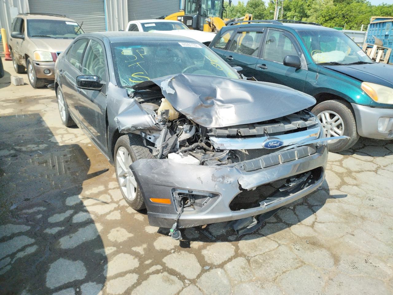 FORD FUSION SEL 2010 with VIN 3FAHP0JA8AR325413 - Photo from auction