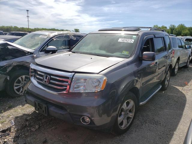Photo 2 from auction – 2014 HONDA PILOT EXL with VIN 5FNYF4H57EB021395