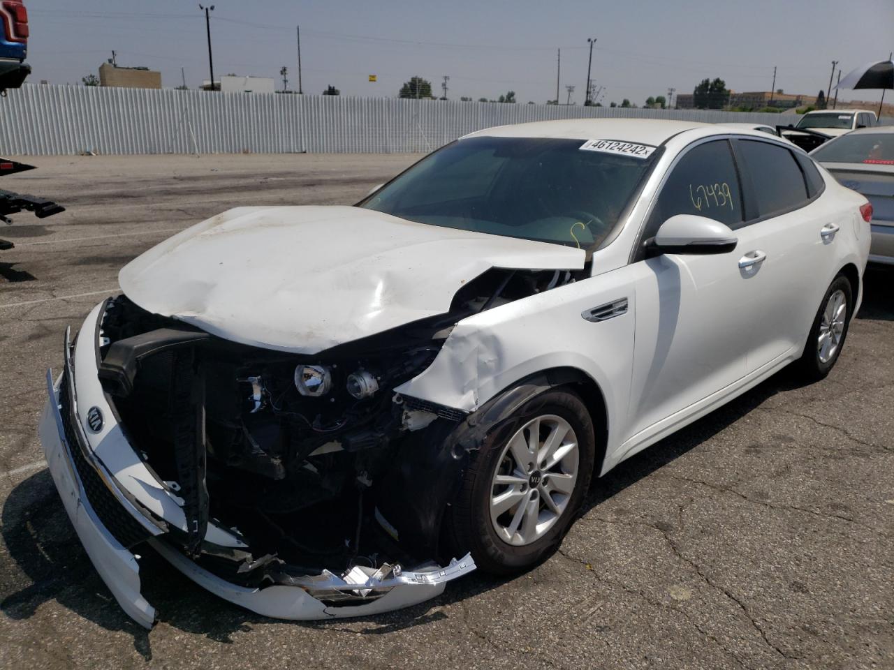 Photo 2 from auction – 2018 KIA OPTIMA LX with VIN KNAGT4L34J5198828