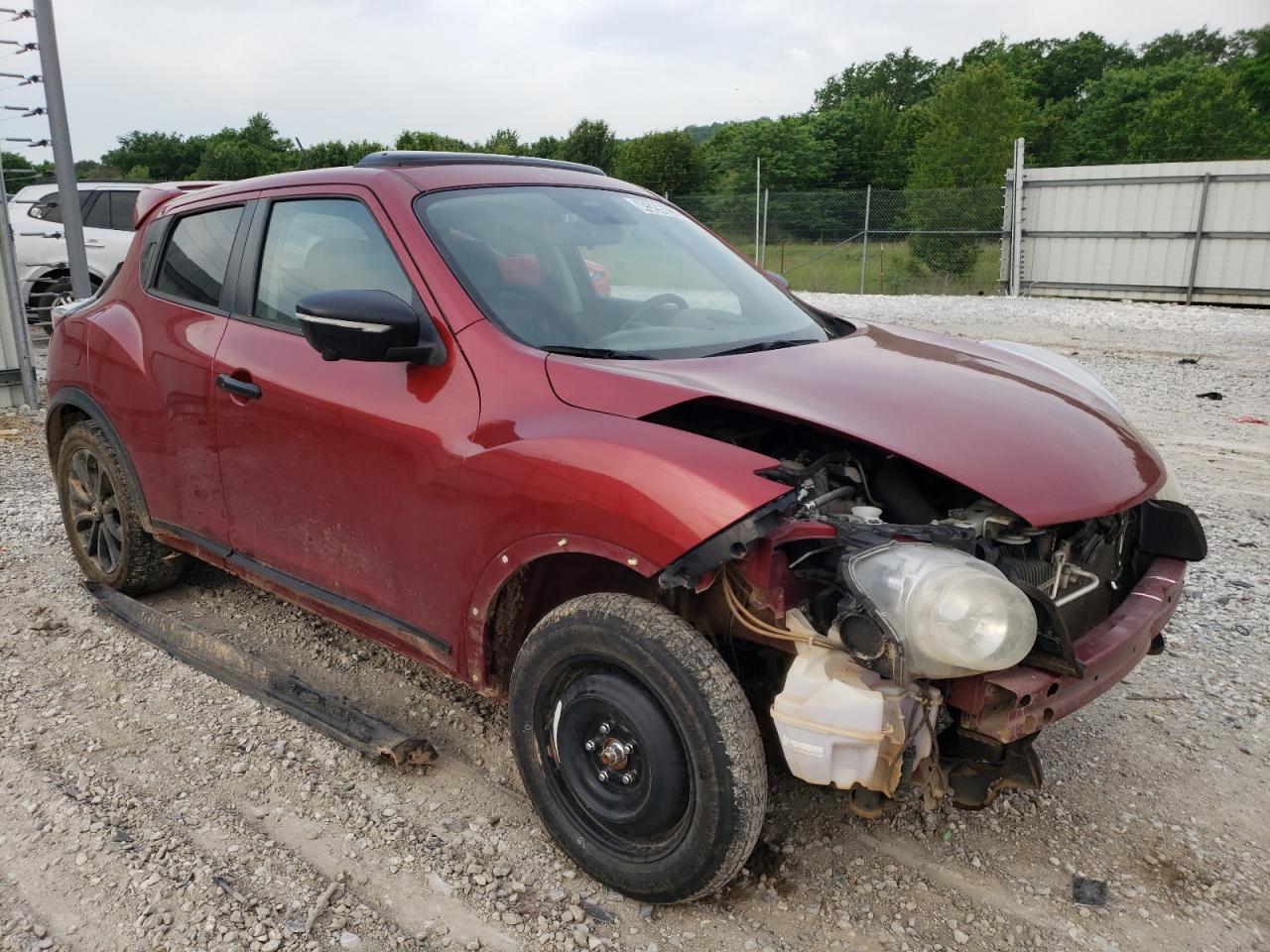 NISSAN JUKE S 2015 with VIN JN8AF5MV1FT551037 - Photo from auction