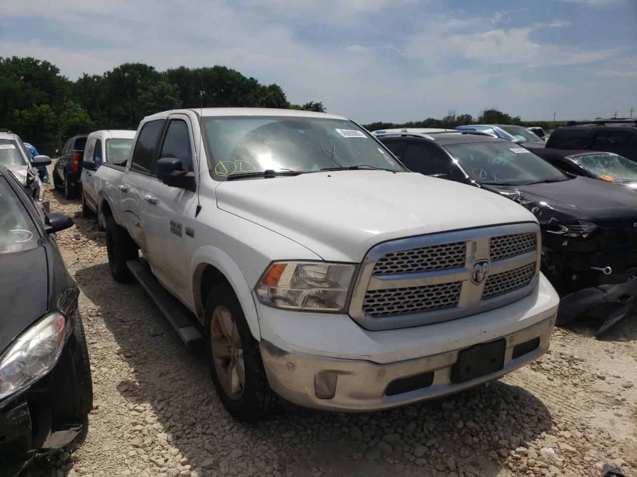DODGE RAM 1500 S 2014 with VIN 1C6RR6LT0ES178287 - Photo from auction