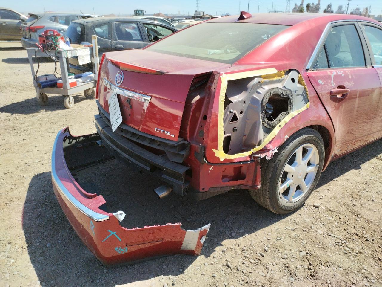Photo 9 from auction – 2009 CADILLAC CTS with VIN 1G6DG577X90117842