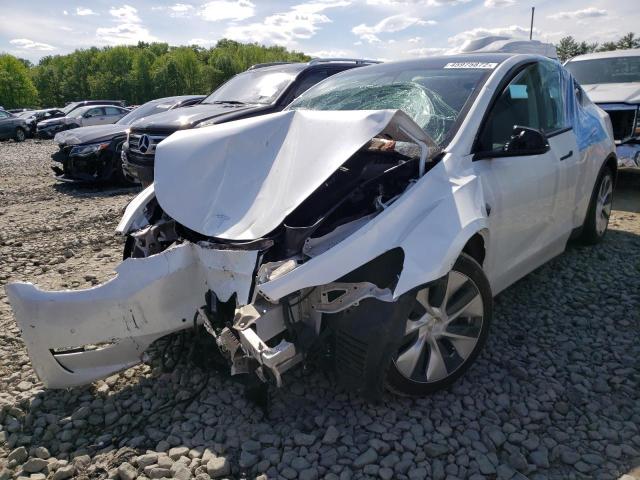 Photo 2 from auction – 2021 TESLA MODEL Y with VIN 5YJYGAEE9MF145599