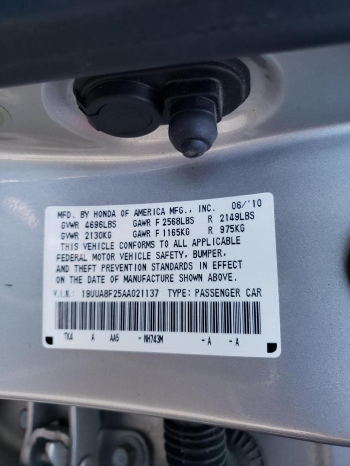 Photo 10 from auction – 2010 ACURA TL with VIN 19UUA8F25AA021137