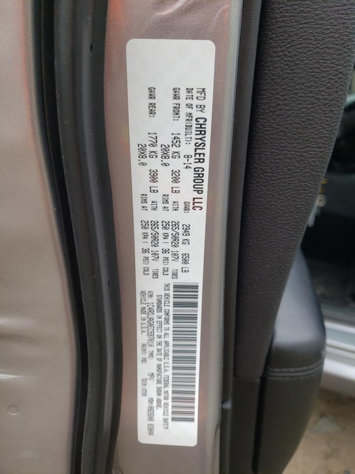 Photo 10 from auction – 2014 DODGE DURANGO SX with VIN 1C4RDJAG0EC597010