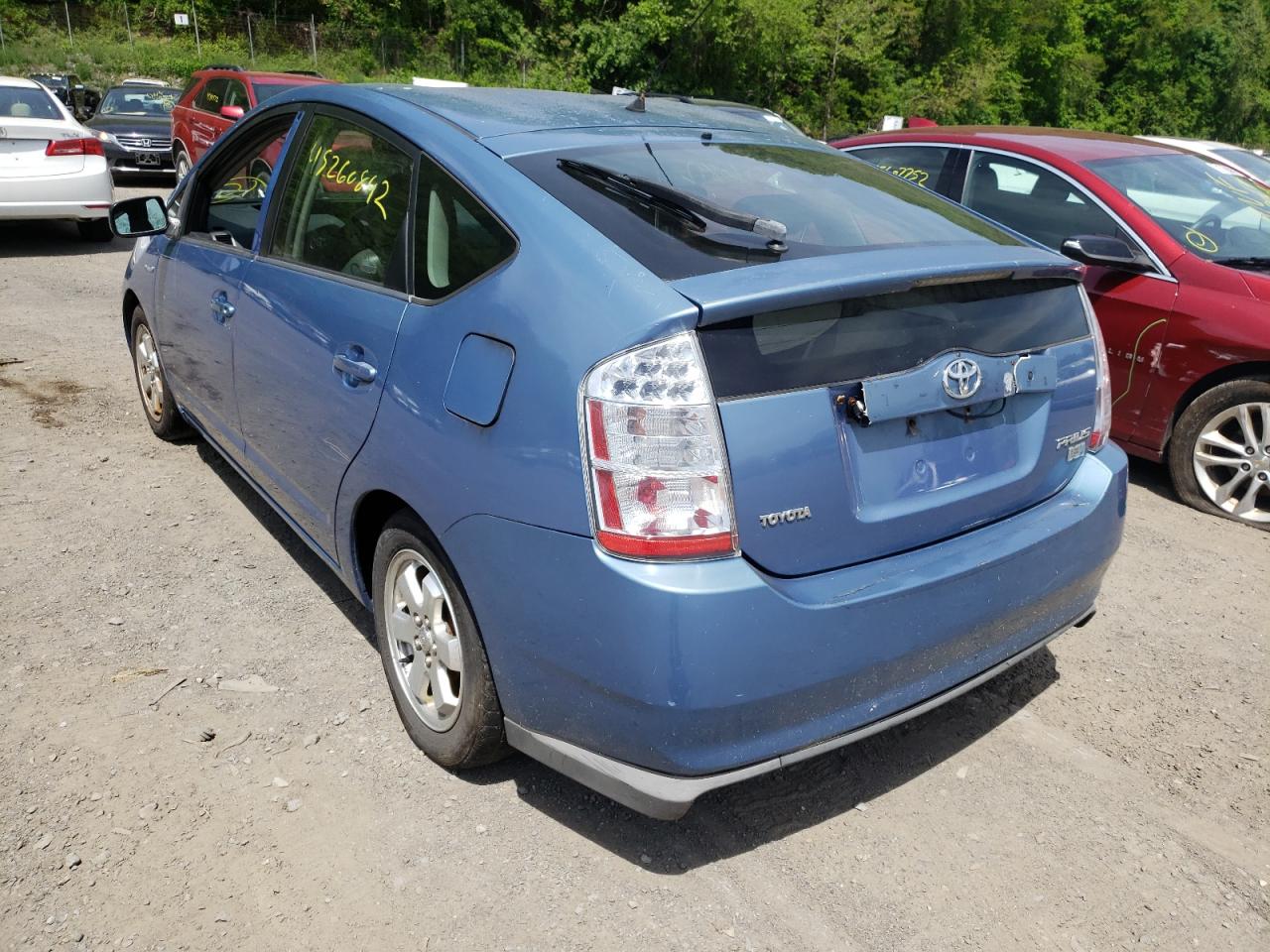 Photo 3 from auction – 2007 TOYOTA PRIUS with VIN JTDKB20U377588088