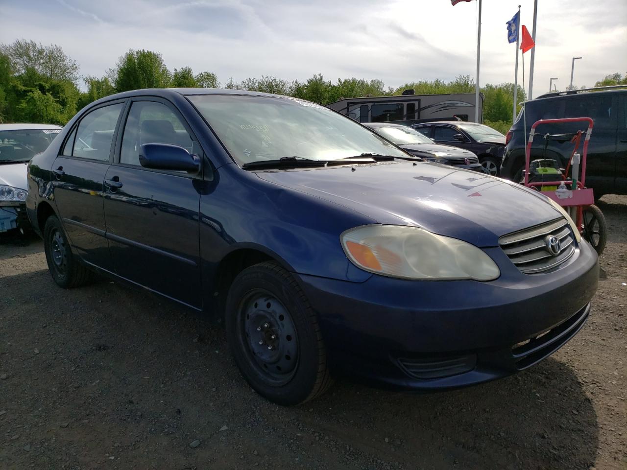 TOYOTA COROLLA CE 2003 with VIN JTDBR32E232013138 - Photo from auction
