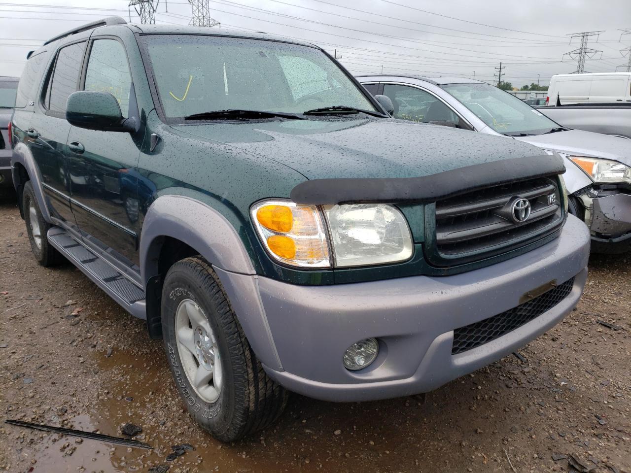TOYOTA SEQUOIA SR 2002 with VIN 5TDBT44A92S134483 - Photo from auction