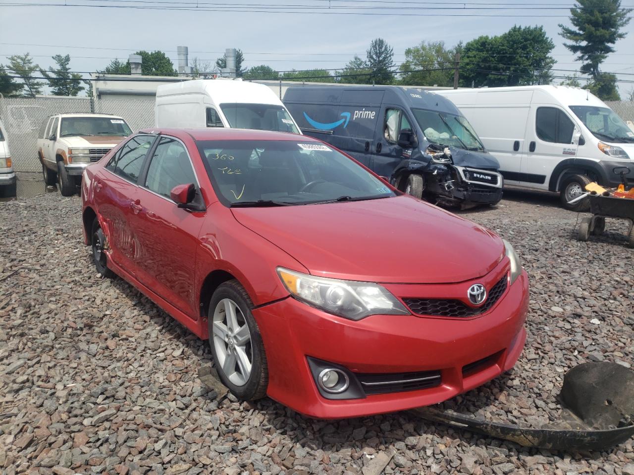TOYOTA CAMRY BASE 2012 with VIN 4T1BF1FK2CU602865 - Photo from auction