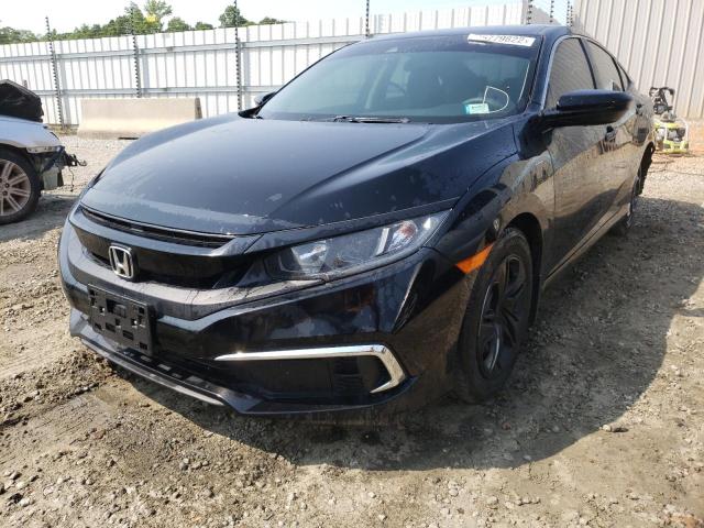 Photo 2 from auction – 2019 HONDA CIVIC LX with VIN 19XFC2F69KE025255
