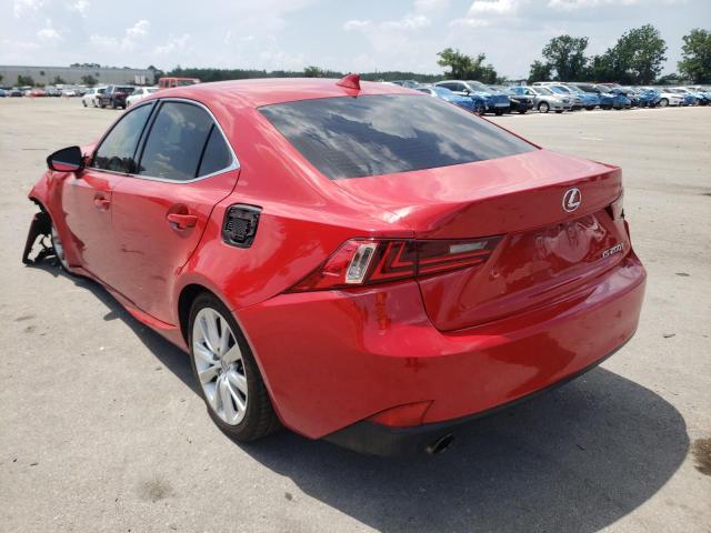 Photo 3 from auction – 2016 LEXUS IS 200T with VIN JTHBA1D26G5016139