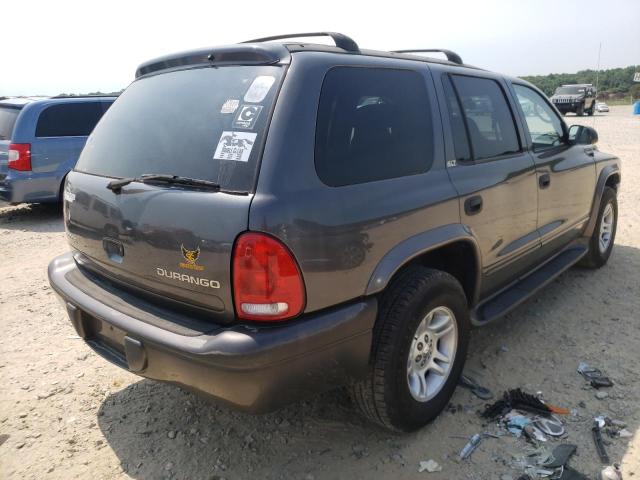 Photo 4 from auction – 2002 DODGE DURANGO with VIN 1B4HR48N32F161567