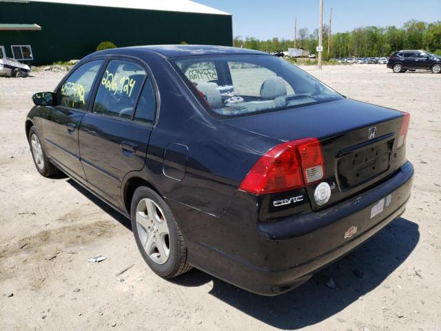 Photo 3 from auction – 2004 HONDA CIVIC EX with VIN 2HGES26724H632694