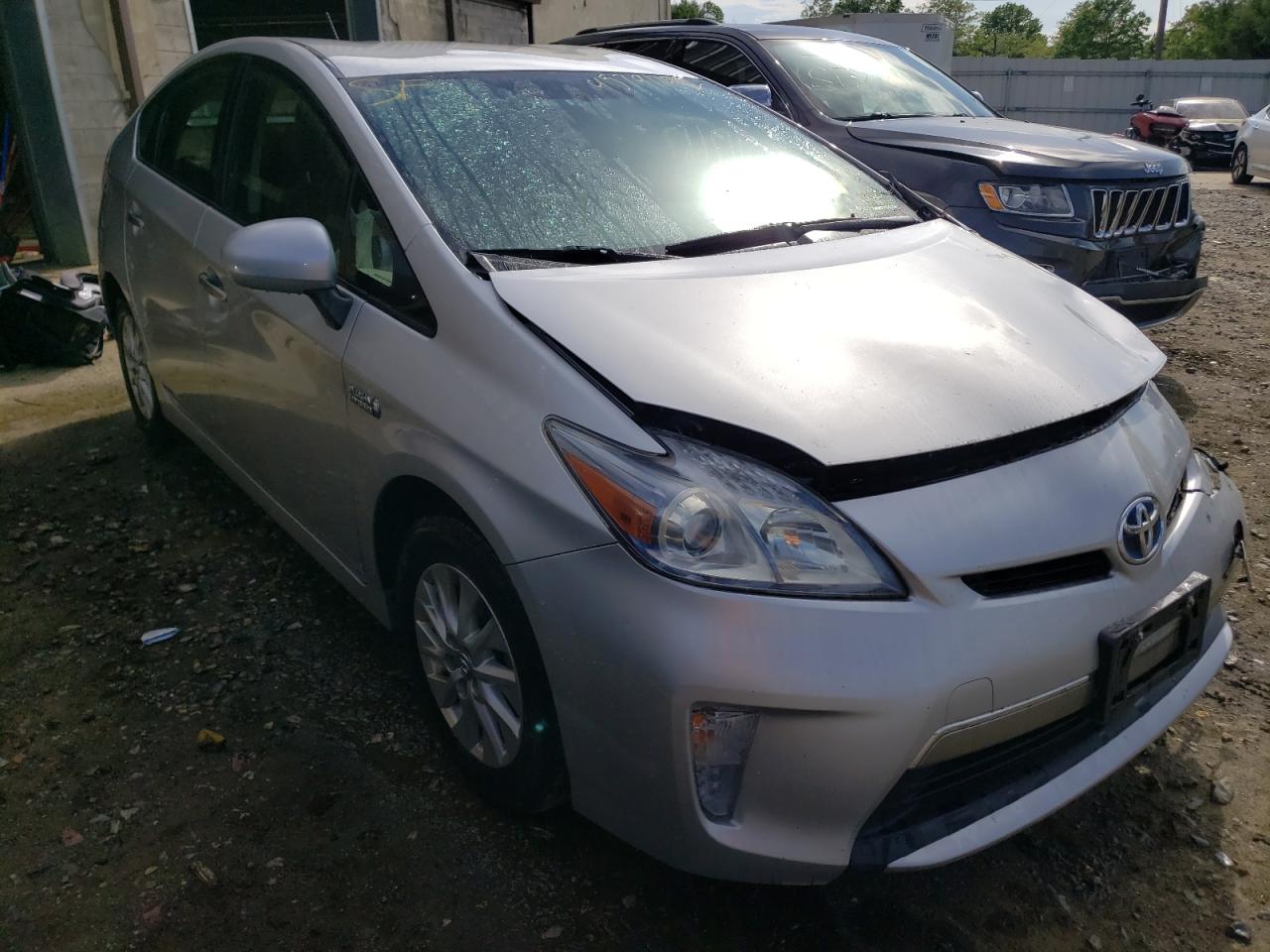 TOYOTA PRIUS PLUG 2012 with VIN JTDKN3DP0C3012641 - Photo from auction