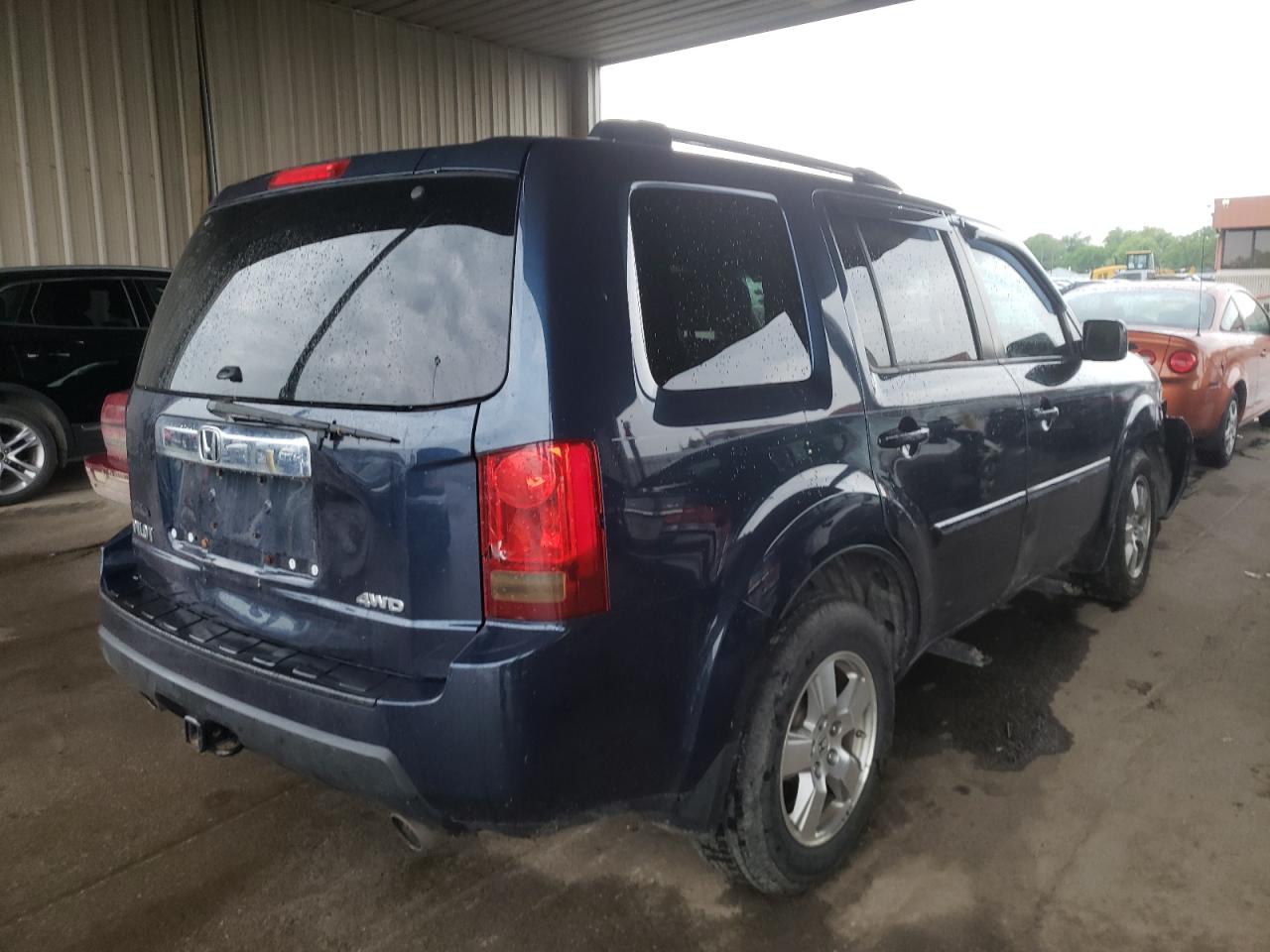 Photo 4 from auction – 2011 HONDA PILOT EXL with VIN 5FNYF4H50BB094894