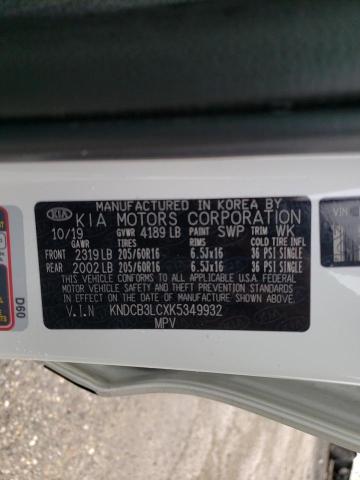 Photo 10 from auction – 2019 KIA NIRO FE with VIN KNDCB3LCXK5349932