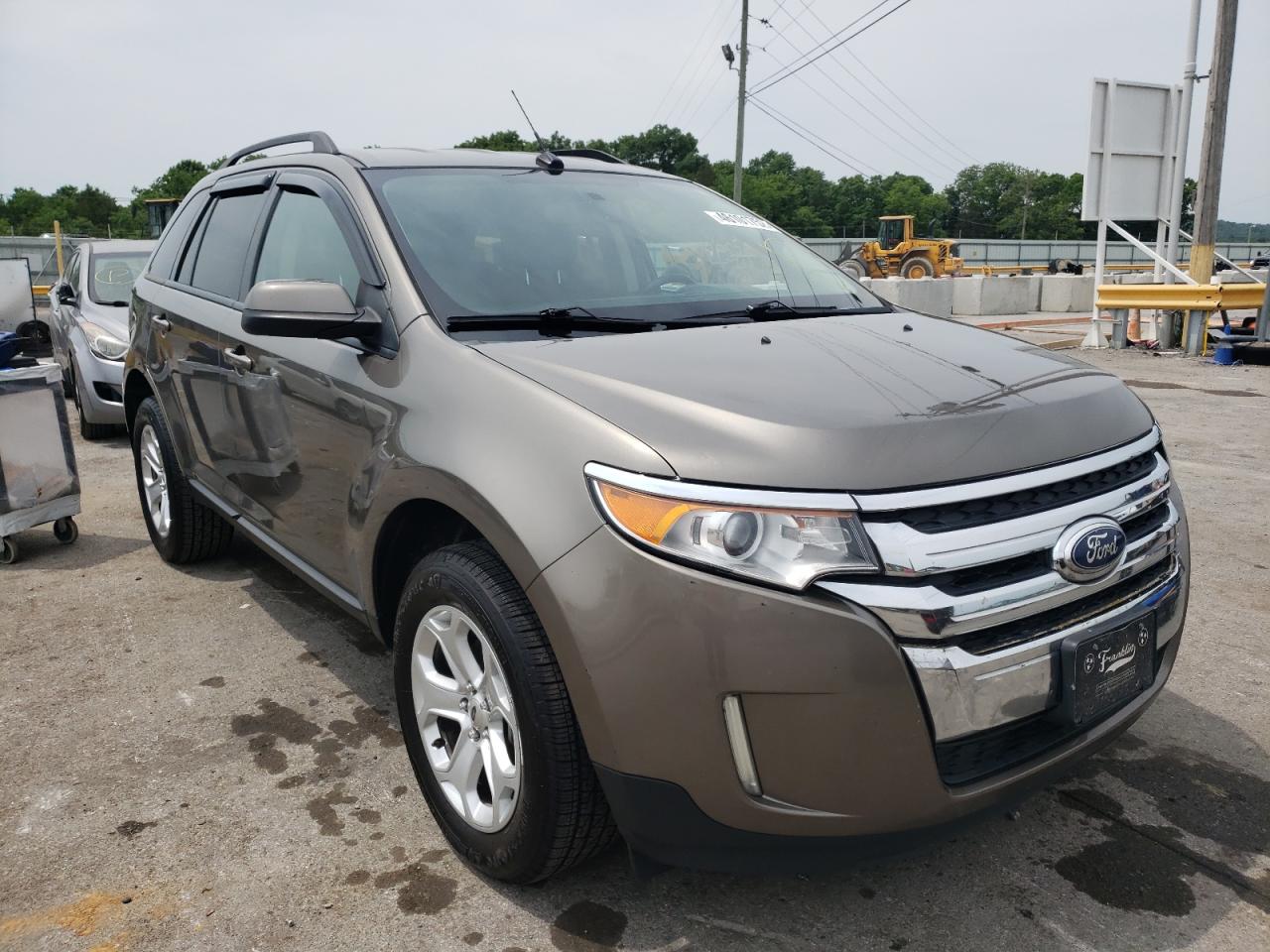 FORD EDGE SEL 2014 with VIN 2FMDK3JC9EBB60563 - Photo from auction