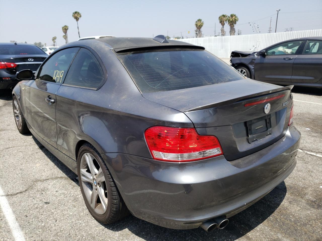 Photo 3 from auction – 2008 BMW 128 I with VIN WBAUP93588VF47783