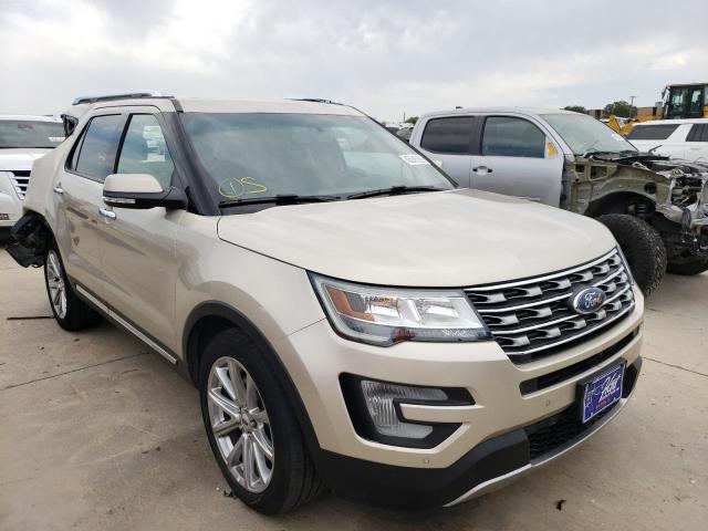 FORD EXPLORER L 2017 with VIN 1FM5K7F83HGB81826 - Photo from auction