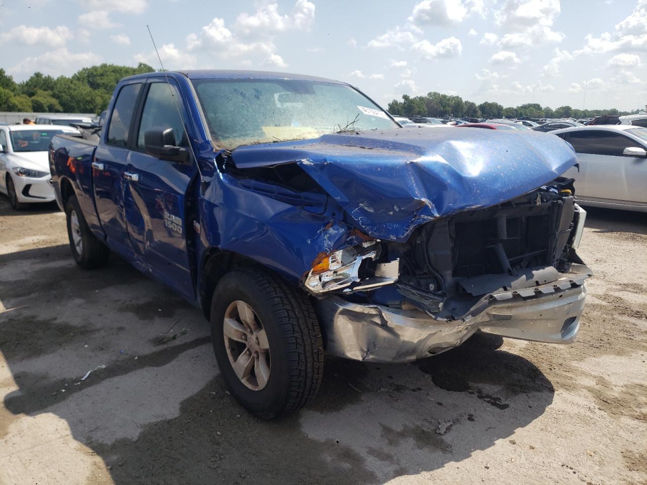 RAM 1500 SLT 2017 with VIN 1C6RR6GT2HS576695 - Photo from auction