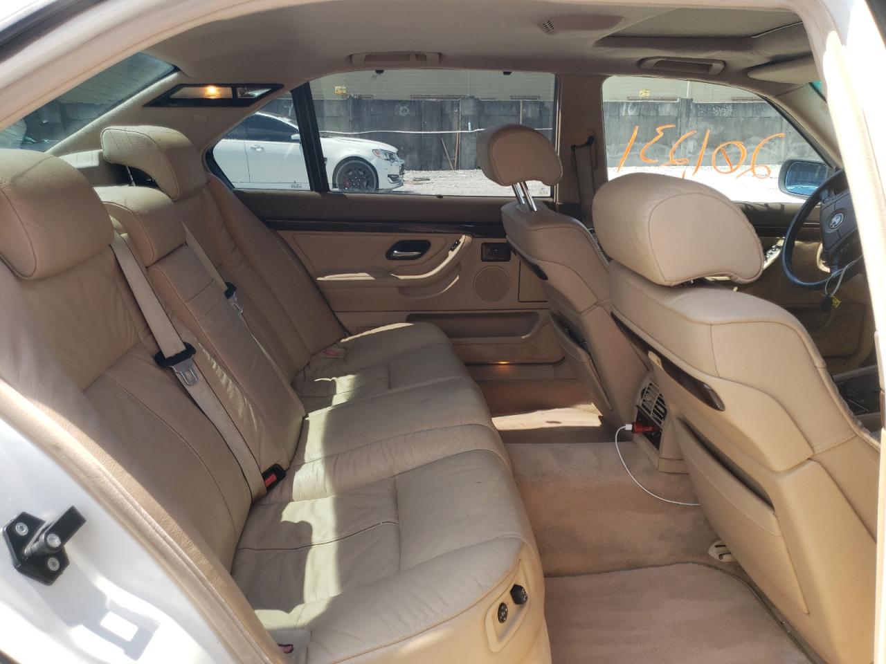 Photo 6 from auction – 2001 BMW 750 IL with VIN WBAGJ03411DD74170