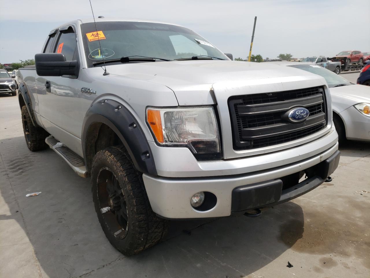 FORD F150 SUPER 2014 with VIN 1FTFX1EF9EKF07516 - Photo from auction