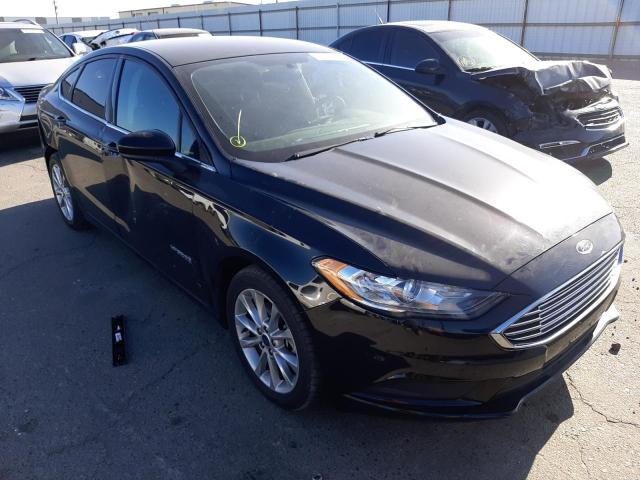 Photo 1 from auction – 2017 FORD FUSION SE with VIN 3FA6P0LUXHR296103
