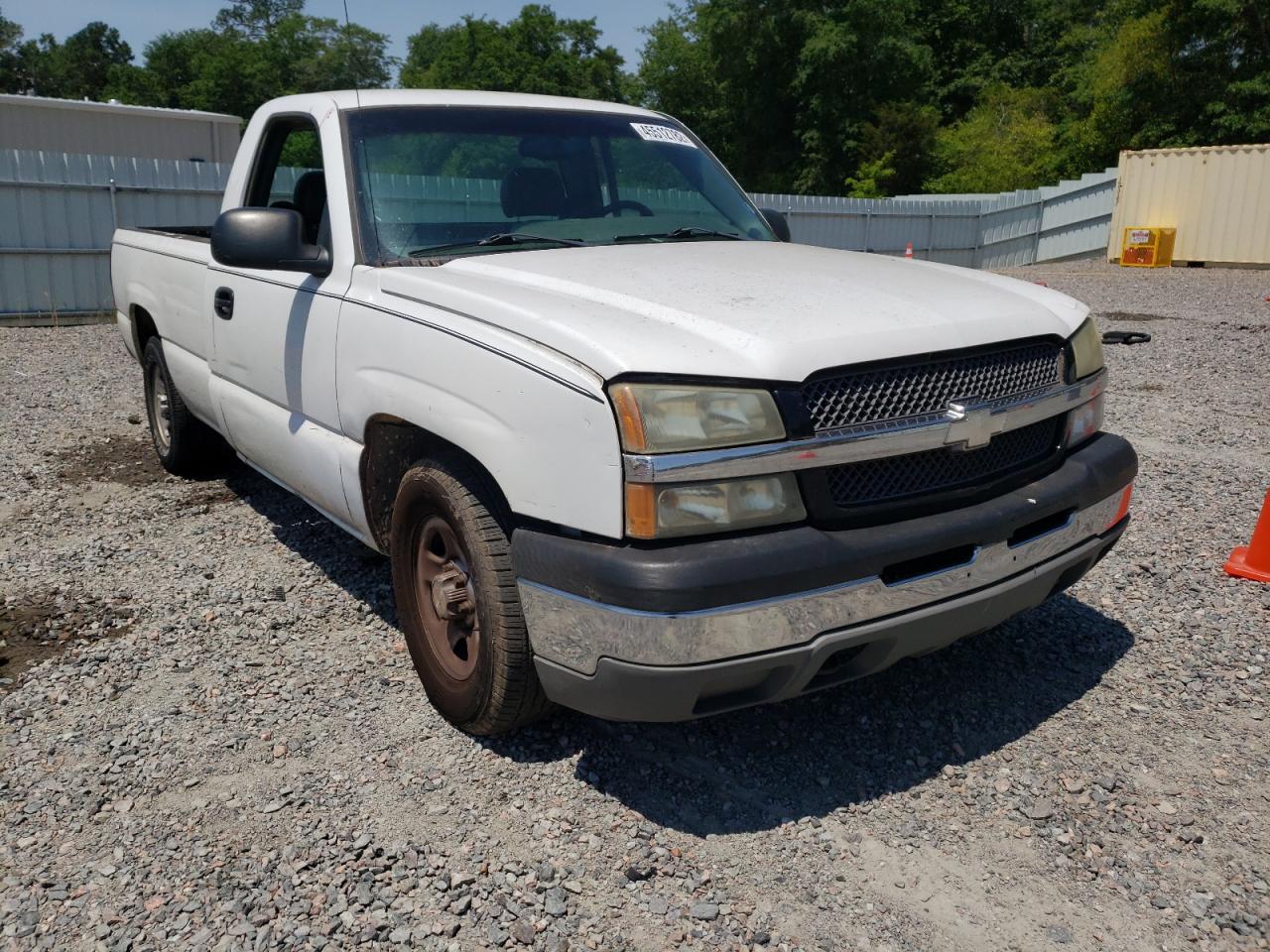 CHEVROLET SILVERADO 2003 with VIN 1GCEC14X83Z268482 - Photo from auction