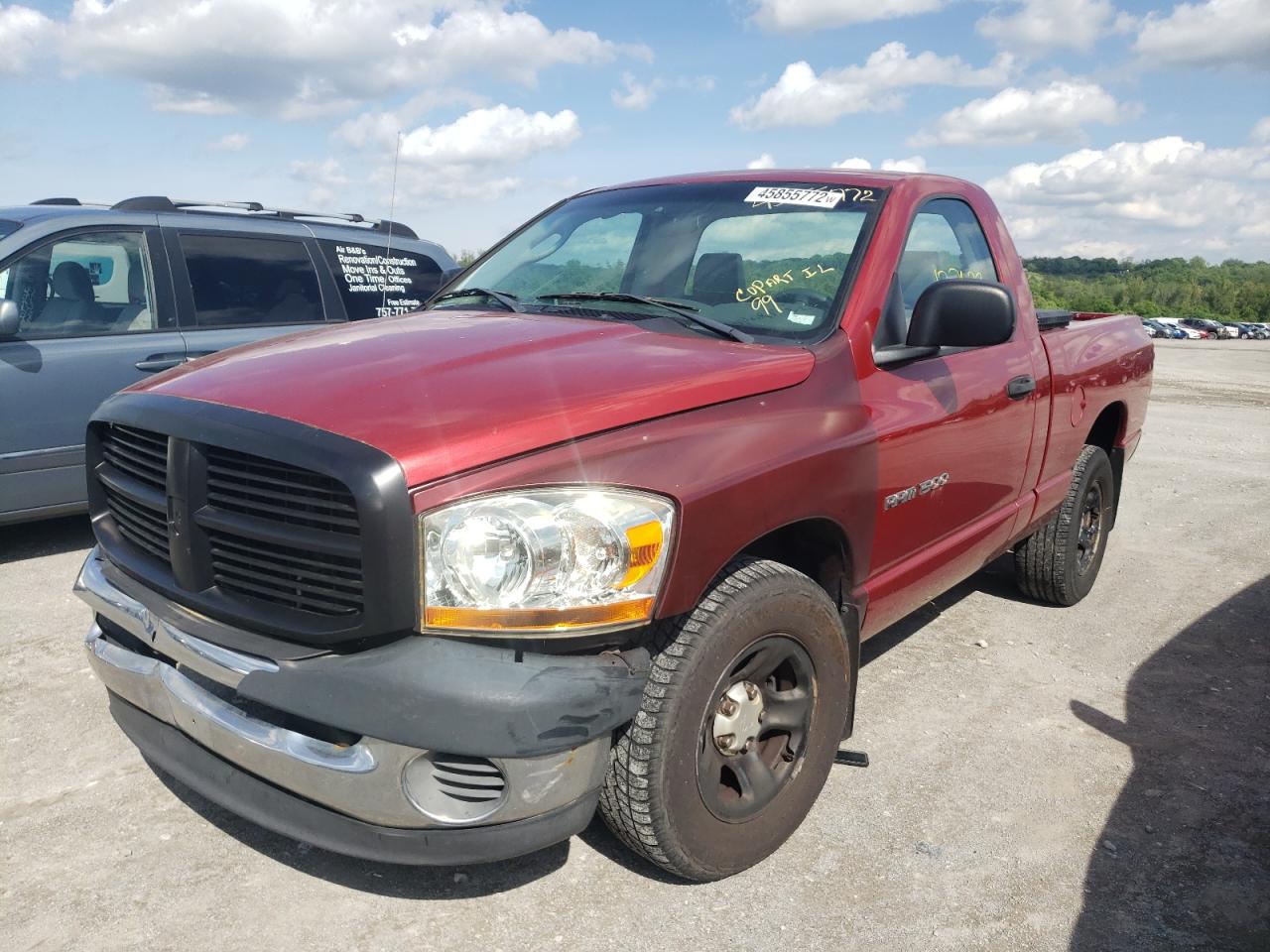 Photo 2 from auction – 2007 DODGE RAM 1500 S with VIN 1D7HA16K47J517889