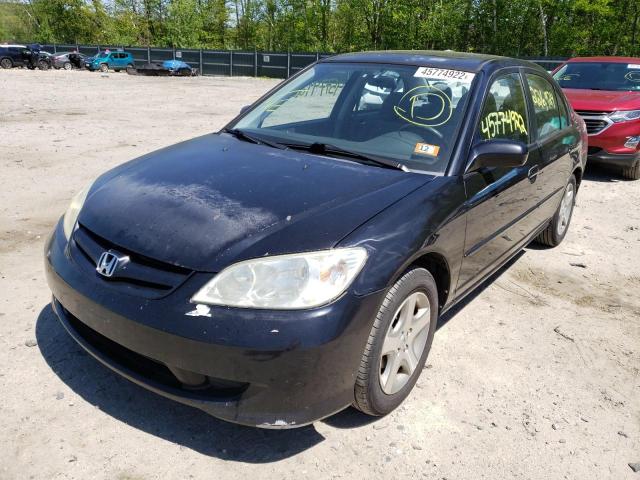 Photo 2 from auction – 2004 HONDA CIVIC EX with VIN 2HGES26724H632694