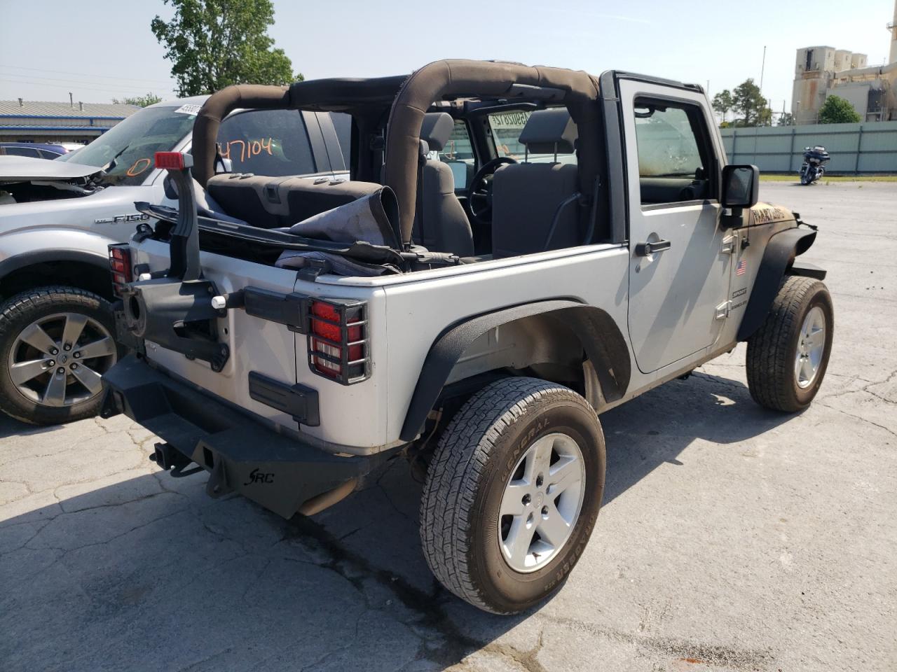 Photo 4 from auction – 2010 JEEP WRANGLER S with VIN 1J4AA2D10AL134226
