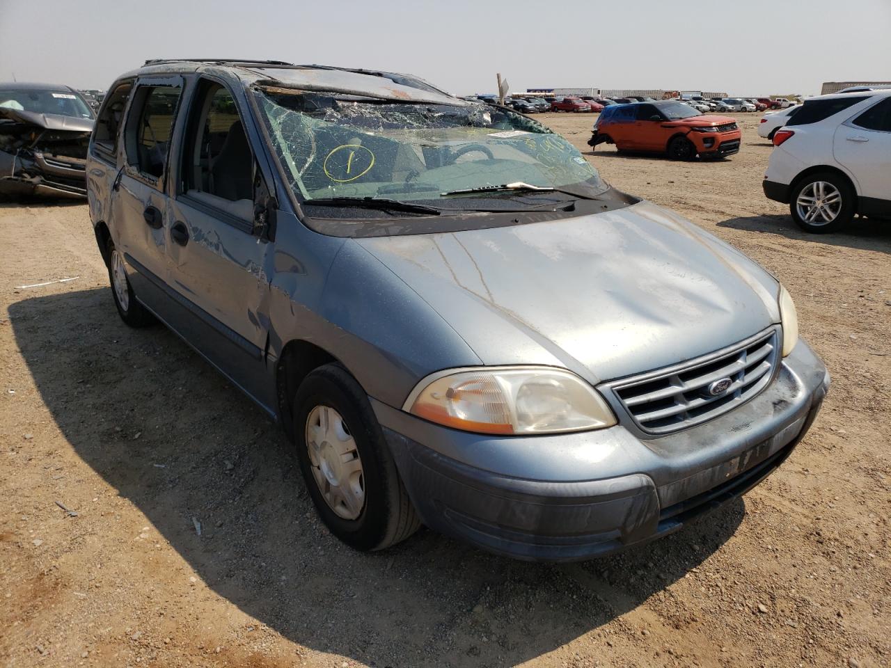 FORD WINDSTAR L 2000 with VIN 2FMZA5141YBA97069 - Photo from auction