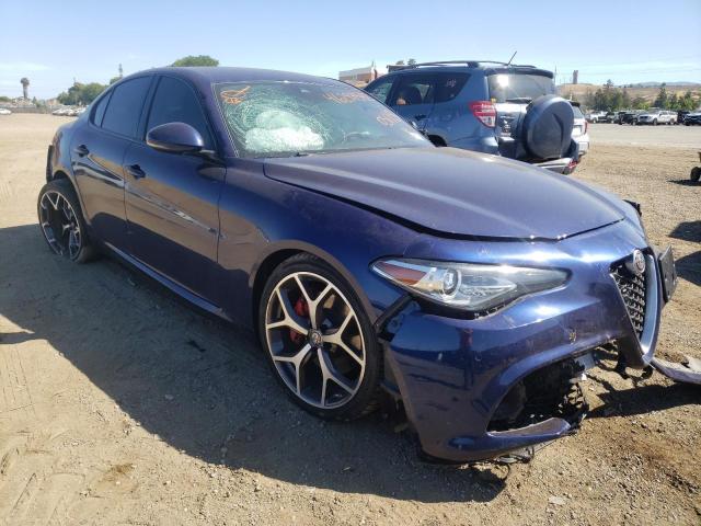 ALFA ROMEO GIULIA TI 2018 with VIN ZARFAECN3J7592021 - Photo from auction