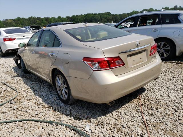 Photo 3 from auction – 2012 LEXUS ES 350 with VIN JTHBK1EG7C2506589