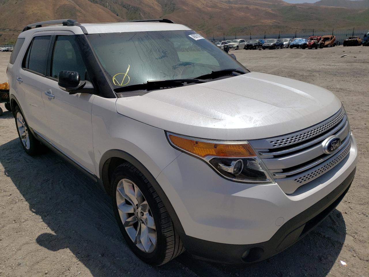 FORD EXPLORER X 2014 with VIN 1FM5K7D82EGA75382 - Photo from auction