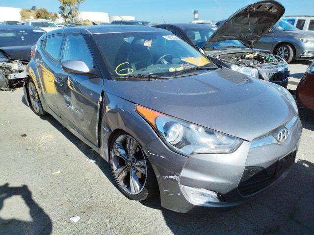 HYUNDAI VELOSTER 2012 with VIN KMHTC6AD5CU027440 - Photo from auction