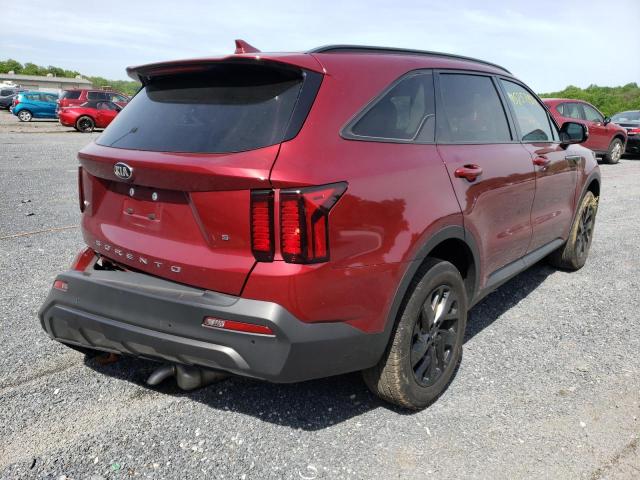Photo 4 from auction – 2021 KIA SORENTO S with VIN 5XYRLDLC8MG037342