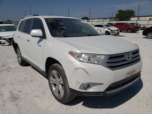 TOYOTA HIGHLANDER 2013 with VIN 5TDYK3EH4DS119380 - Photo from auction