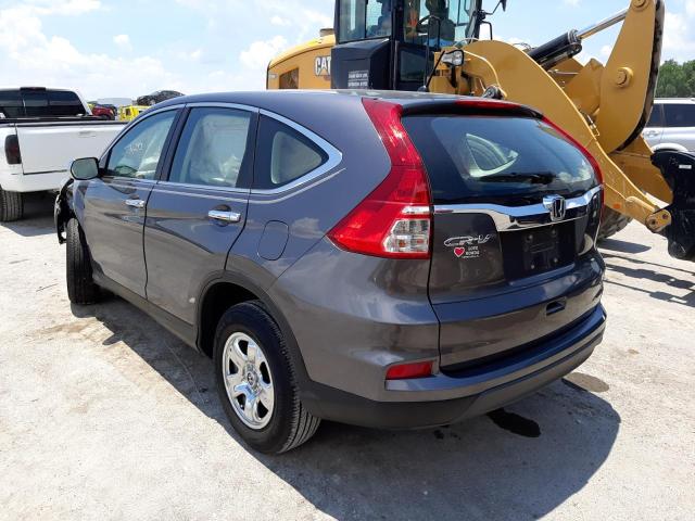 Photo 3 from auction – 2016 HONDA CR-V LX with VIN 2HKRM3H37GH538882