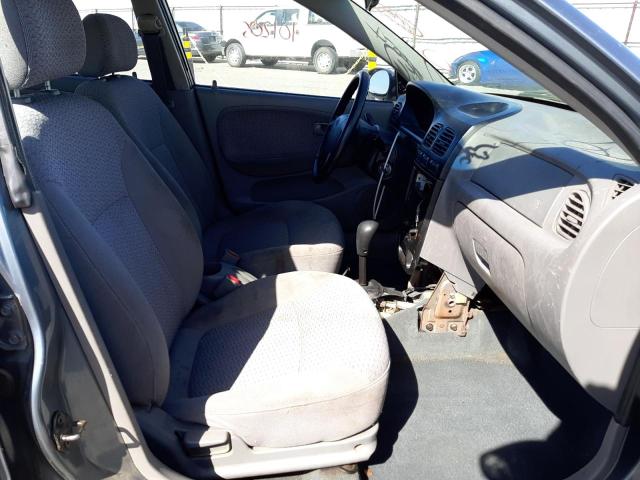Photo 5 from auction – 2001 KIA RIO with VIN KNADC123016074147