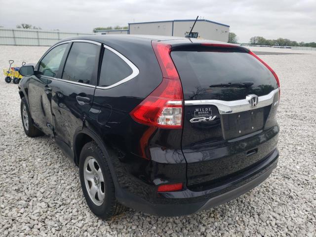 Photo 3 from auction – 2016 HONDA CR-V LX with VIN 5J6RM4H35GL009975