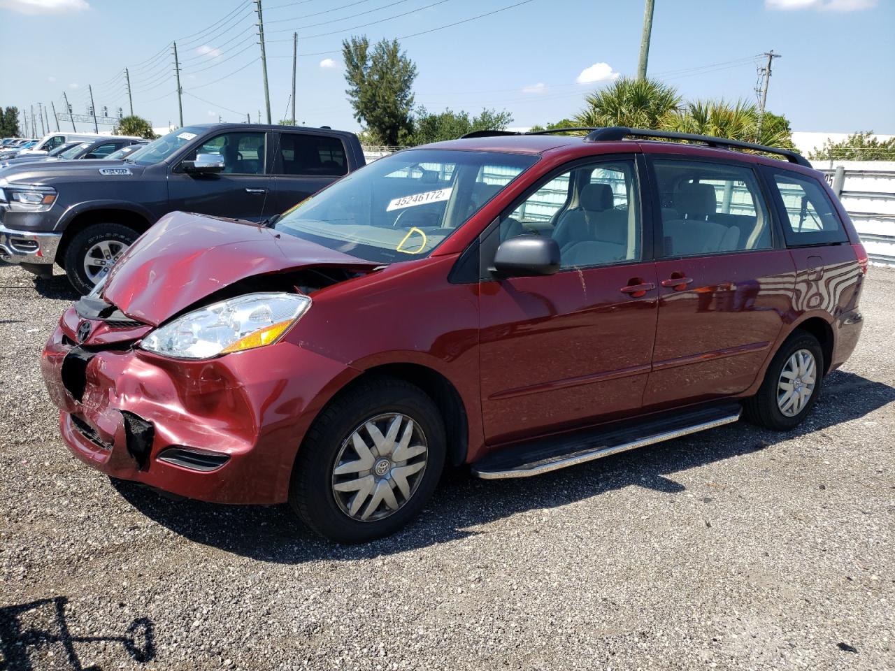 Photo 15 from auction – 2006 TOYOTA SIENNA CE with VIN 5TDZA23C96S559977
