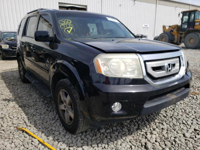 HONDA PILOT EXL 2011 with VIN 5FNYF4H63BB046623 - Photo from auction