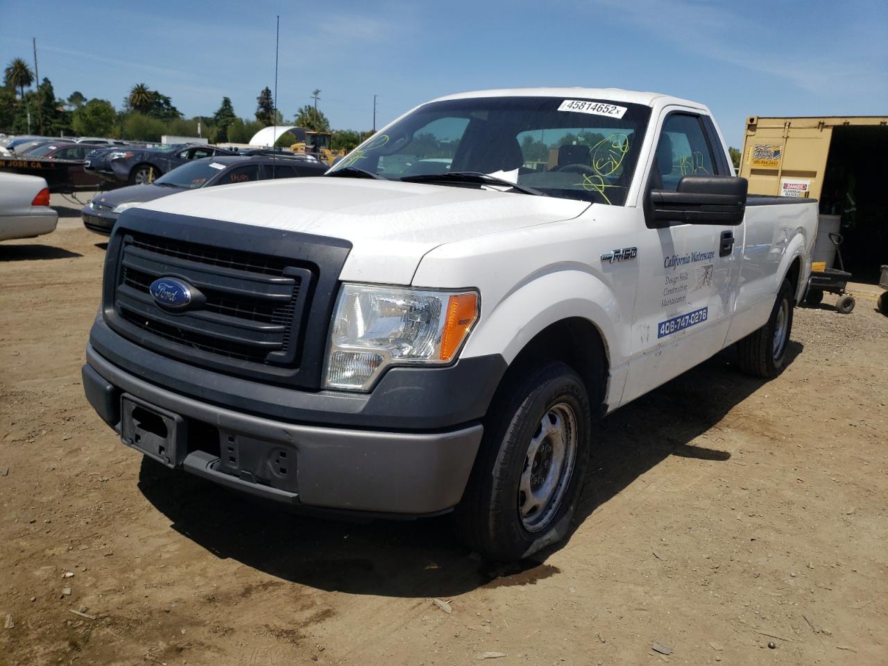 Photo 2 from auction – 2013 FORD F150 with VIN 1FTMF1CM4DKE34677
