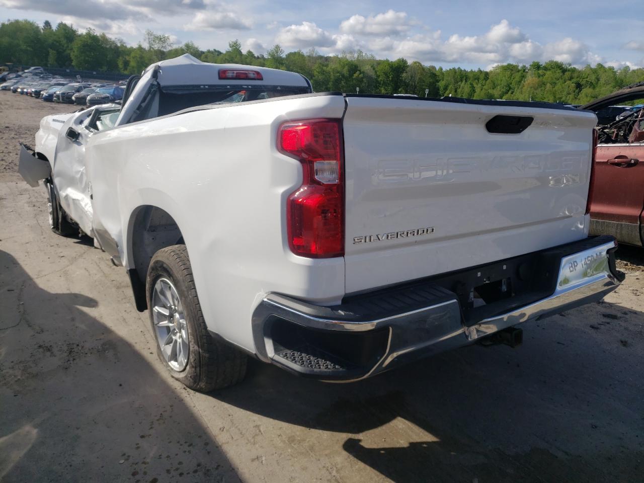 Photo 3 from auction – 2021 CHEVROLET SILVERADO with VIN 3GCNWAEF4MG217446