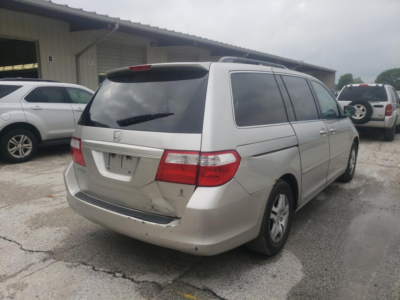 Photo 4 from auction – 2007 HONDA ODYSSEY EX with VIN 5FNRL38617B441477
