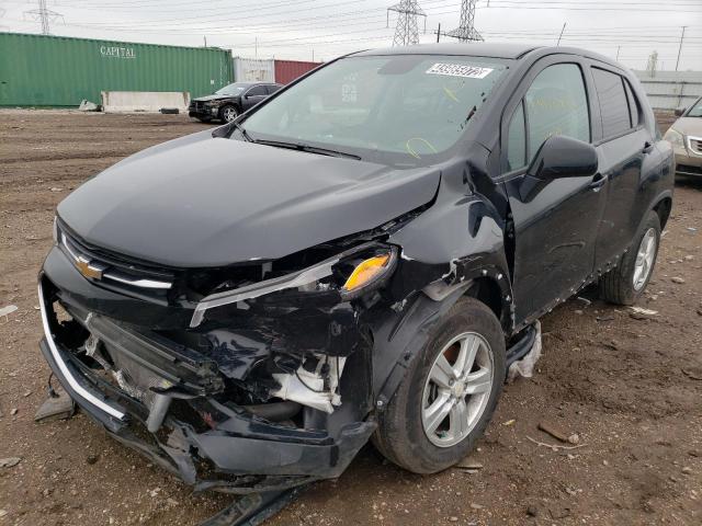 Photo 2 from auction – 2020 CHEVROLET TRAX LS with VIN 3GNCJNSB3LL340876